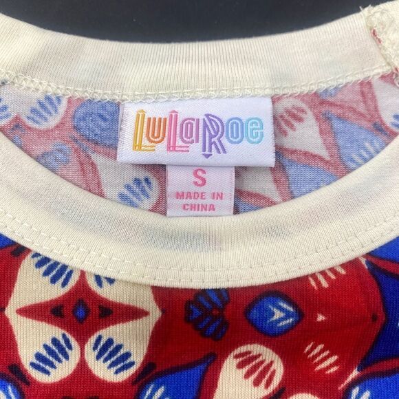 LU LA ROE Small, “RANDY” 3/4 Sleeve Baseball Tee NEW - Picture 6 of 11